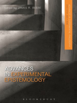 cover image of Advances in Experimental Epistemology
